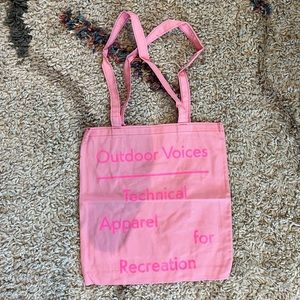 Outdoor voices Los Angeles tote bag